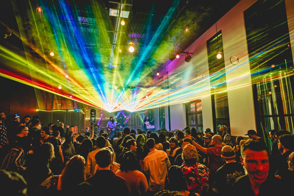 SunSquabi's tweet photo. What a way to ring in the New Year! 🥳 NYE was an absolute blast, we’re still buzzing from your energy Minneapolis!

A massive THANK YOU to everyone who came out to celebrate with us. Your support means the world, &amp; we can’t wait for what’s to come in 2024! 🤘🐈‍⬛

📸: @TimMcGPhoto https://t.co/f9gIhgMJkg