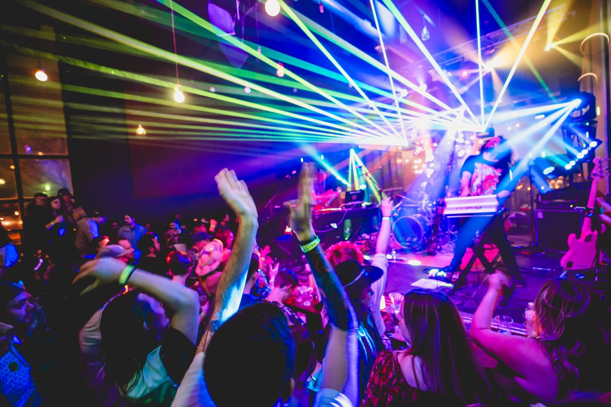 SunSquabi's tweet photo. What a way to ring in the New Year! 🥳 NYE was an absolute blast, we’re still buzzing from your energy Minneapolis!

A massive THANK YOU to everyone who came out to celebrate with us. Your support means the world, &amp; we can’t wait for what’s to come in 2024! 🤘🐈‍⬛

📸: @TimMcGPhoto https://t.co/f9gIhgMJkg