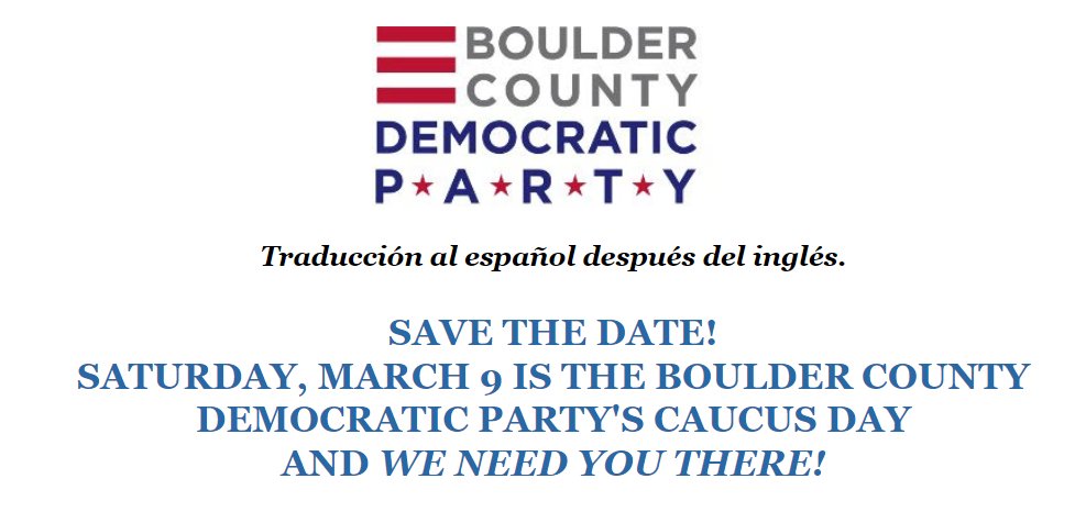 You may think that election day is months away, but Colorado's path to the November 2024 election kicks off in March, and the time to get involved in democracy is now!