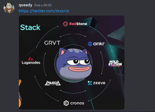 NewHitters's tweet photo. zkSync coins? No problem for us!

@queady called $ZORRO before launch on our chat and VC 😇

4 K to 9.5 M 🤠only possible on New Hitters Discord https://t.co/V47G43ovkE