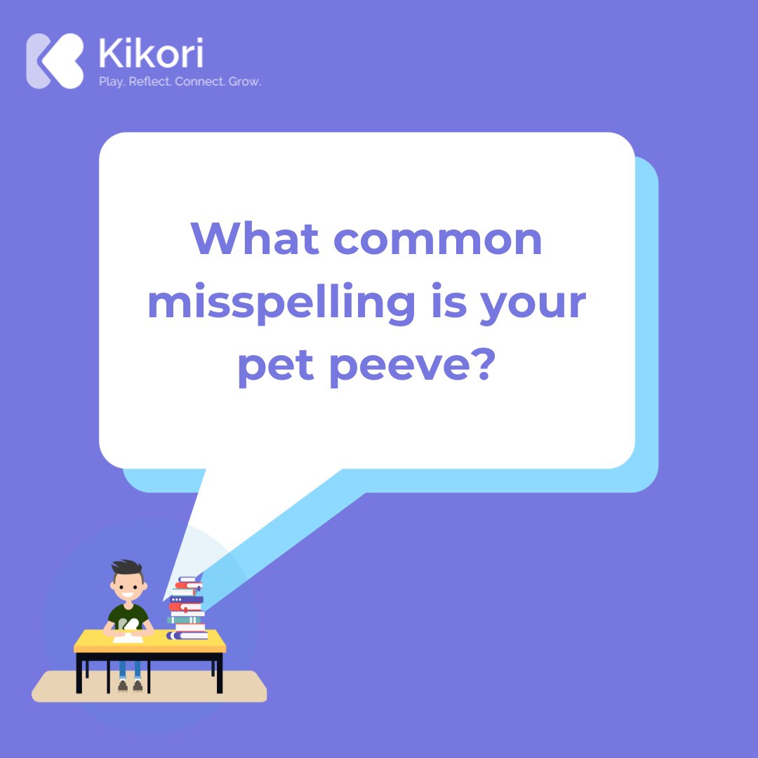 Come on, we now* you have one, word nerds! #WordNerdDay
*know