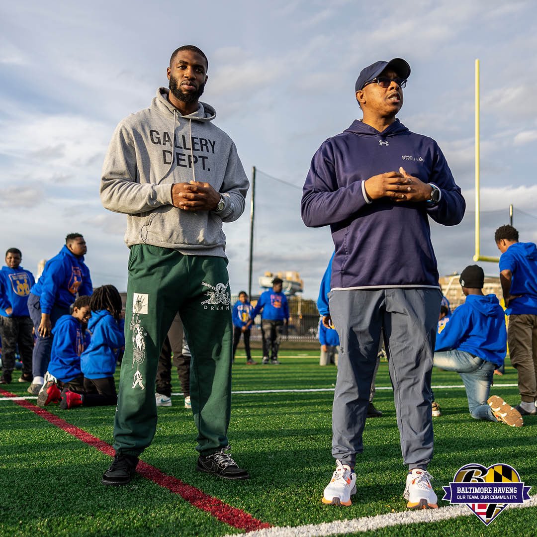 RavensCommunity's tweet photo. We are honored to recognize Damion Cooper of @ProjectPneuma as our @Ravens Inspire Change Changemaker! 

In addition to Super Bowl LVIII tickets, Damion and Project Pneuma will receive a $10,000 donation from the @NFLFoundation https://t.co/ngomYtKzKd