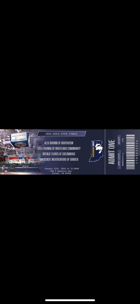 Our ticket is punched!!! <a href="/bordenathletics/">Borden Athletics</a>