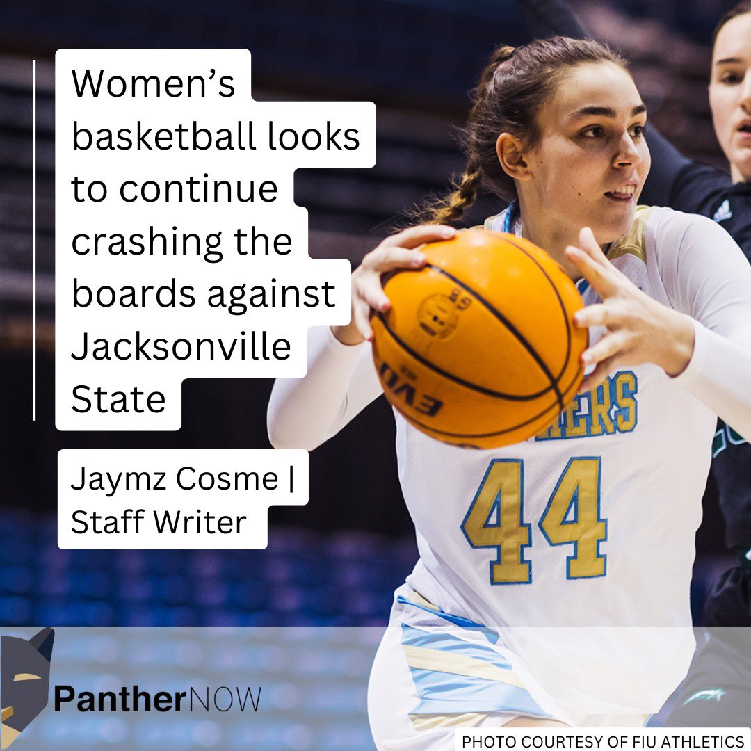 On Saturday, <a href="/FIUWBB/">FIU Women’s Basketball</a> is hosting the Jacksonville State Gamecocks in their first Conference USA matchup of the season.

panthernow.com/2024/01/05/wom…

✍️: <a href="/JaymzCosme/">Jaymz Cosme</a>