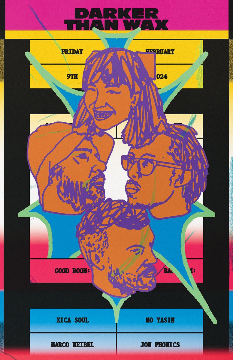 <a href="/darkerthanwax/">Darker Than Wax</a> returns to Good Room in 2024 with their first party of the year on Feb 9! LA-based DJ and purveyor of soulful and eclectic sounds Xica Soul will be headlining the party. She will be joined by <a href="/marcoweibel/">Marco Weibel</a>, Mo Yasin and @JONPHONICS.