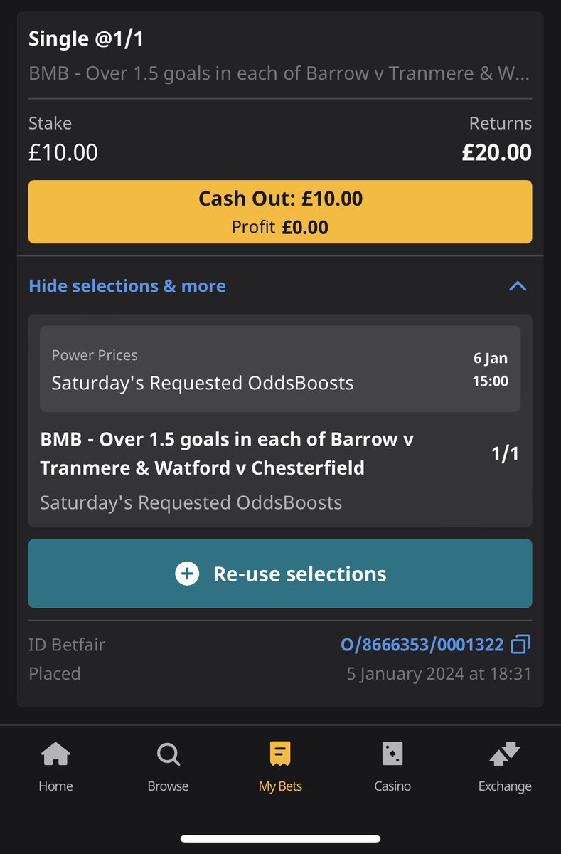 Neil_cov's tweet photo. @BadManBetting Let’s go 💪🏻 https://t.co/bWuN5BR8Kj