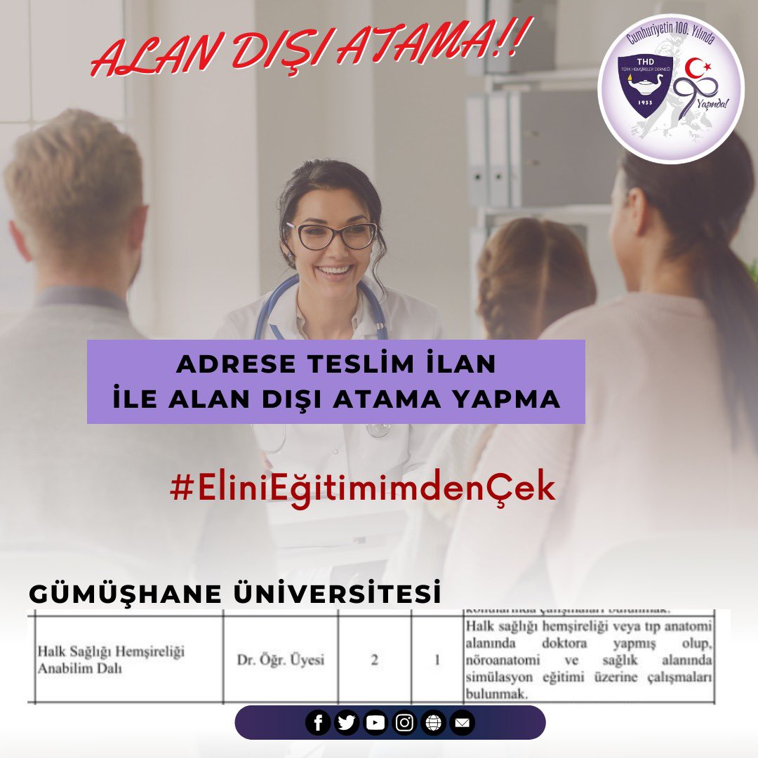 Adrese teslim alan dışı atama örneklerinden biri de <a href="/gumushaneuniv/">Gümüşhane Üniversitesi</a> 
#EliniEğitimimdenÇek 
@halilibrahimzey <a href="/YuksekogretimK/">Yükseköğretim Kurulu (YÖK)</a>