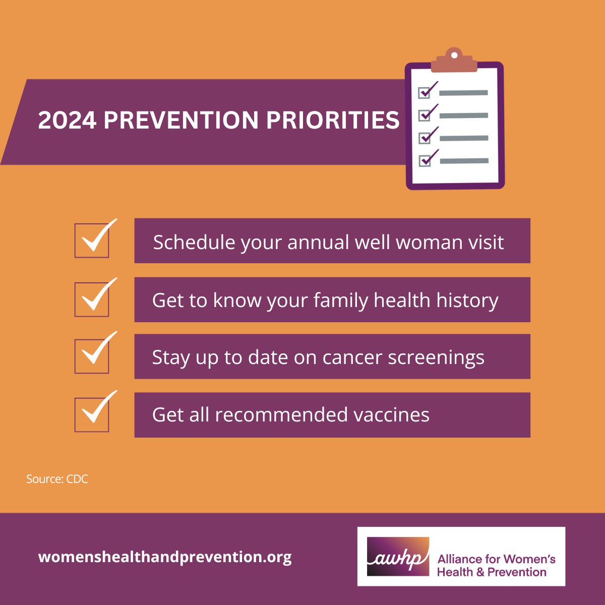This new year, make sure you take the time to stay up to date on your preventive care. Receiving regular medical and dental check-ups, #cancerscreenings, #vaccines, and knowing your #familyhistory is crucial to staying healthy. Make your 2024 checklist today!