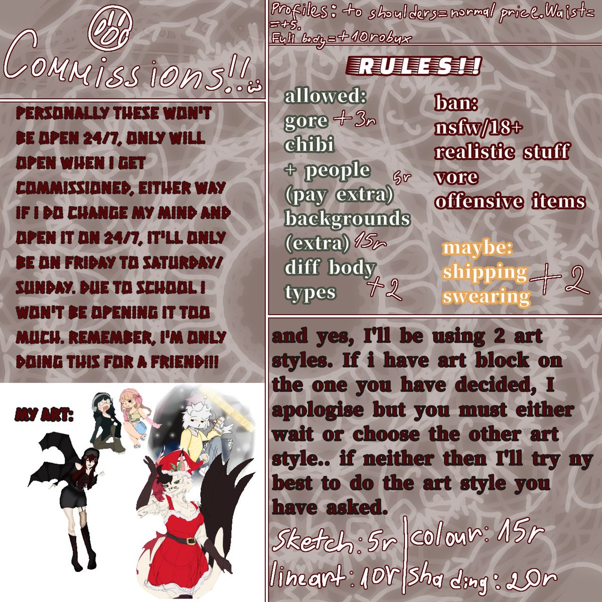 GirlLv123's tweet photo. wow commissions are coming back to alive

(@_SylviiDrawz_ made me do this)

Dm me for commissions and btw..

Pls with a side on ranch

/J https://t.co/qjAMvwn9nn