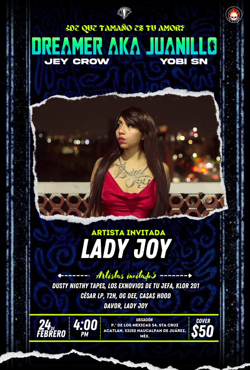LadyJoyOF's tweet photo. ¿De que tamaño es tu amor? 

Los espero sábado 24 de febrero.
Gracias por la invitación ♥️

#ladyjoy #rapmusic https://t.co/YjoRZHr5U9