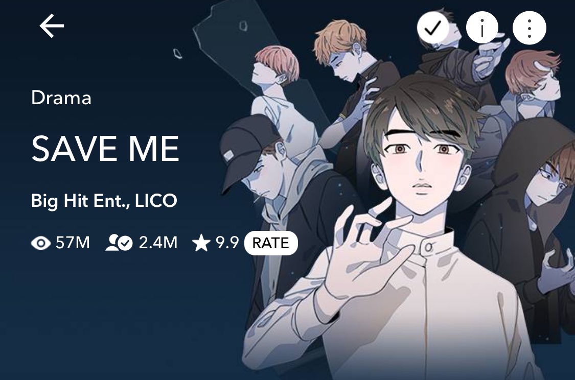 setiogi's tweet photo. We already have OFFICIAL @BTS_twt comics.
They are done by @HYBEOFFICIALtwt

📕 “7Fates: Chakho” [available in print as well]
📖 https://t.co/d7NmPjflRH

🎶 It even has an OST by Jungkook (prod. SUGA)
▶️ https://t.co/a4fG8rEsqT

📗 “Save Me”
📖 https://t.co/oapNE2NAgI

#BTS https://t.co/bYrYrOYx1r