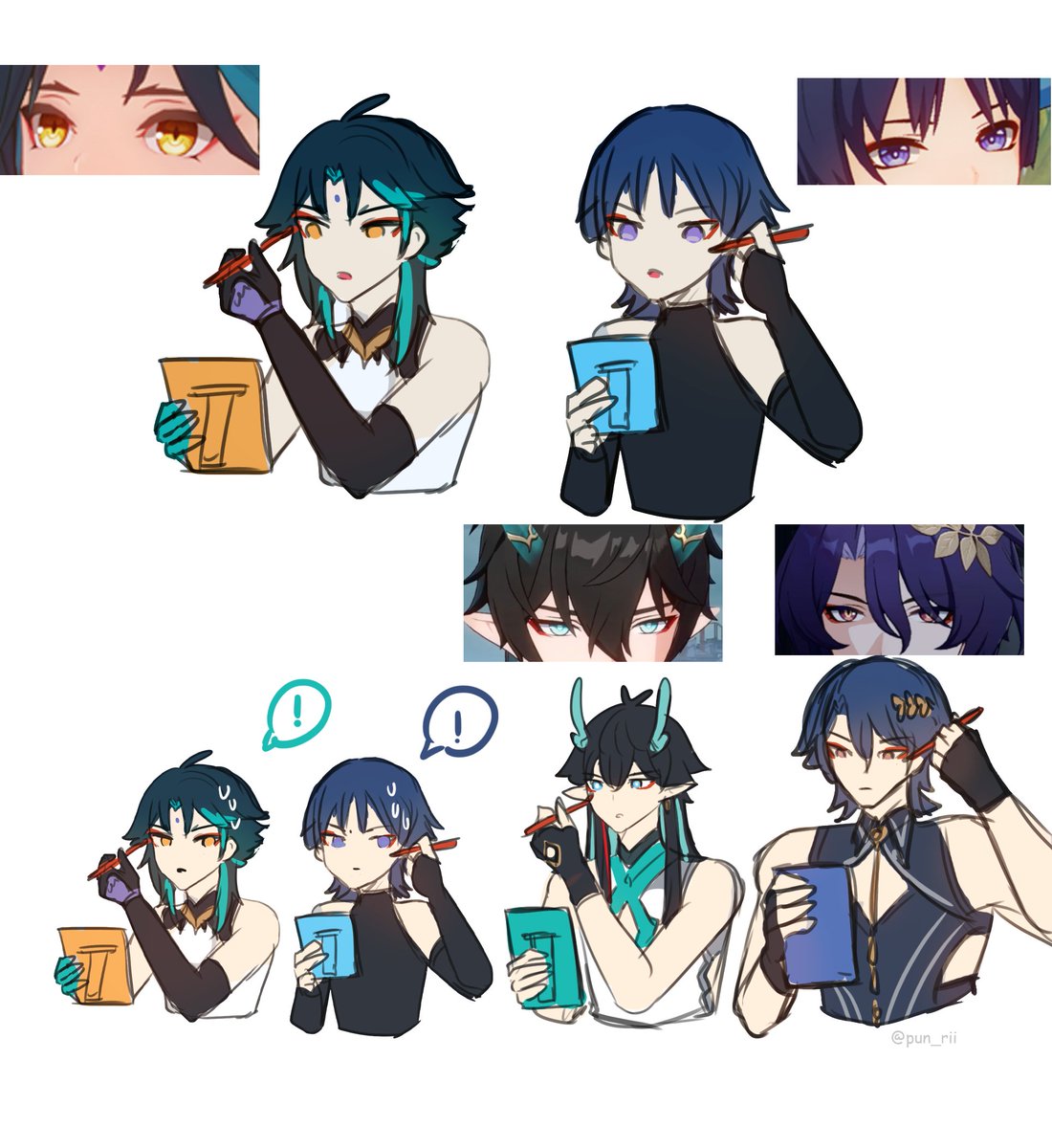 😅  !? #xiao #scara #danheng #DrRatio