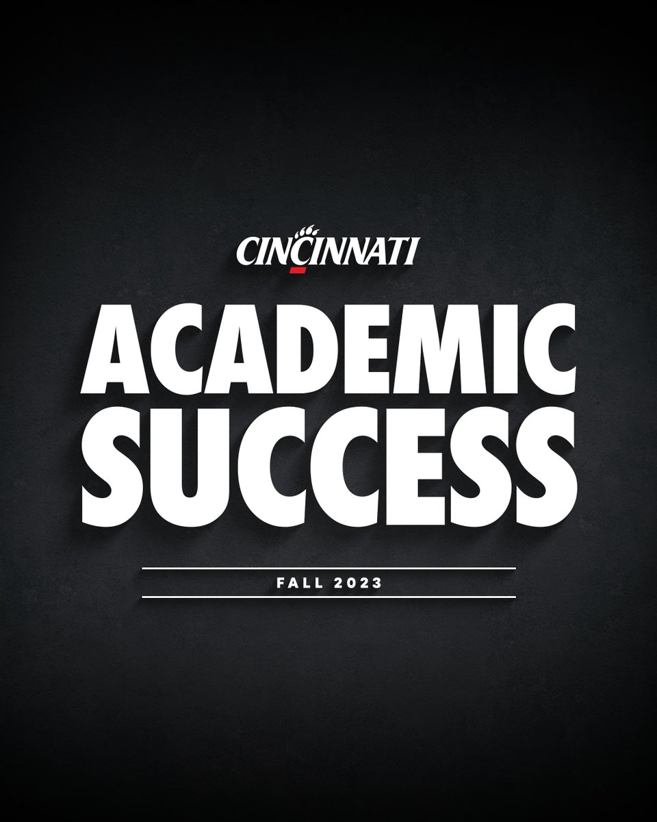 GoBEARCATS's tweet image. Fall 2023 was another banner semester in the classroom for the Bearcats. Our 3.4201 GPA marks our 12th consecutive grading period over 3.3 and saw 80% of all student-athletes earn a 3.0 for just the second time in school history.

📝: cpaw.me/f32a

#Bearcats