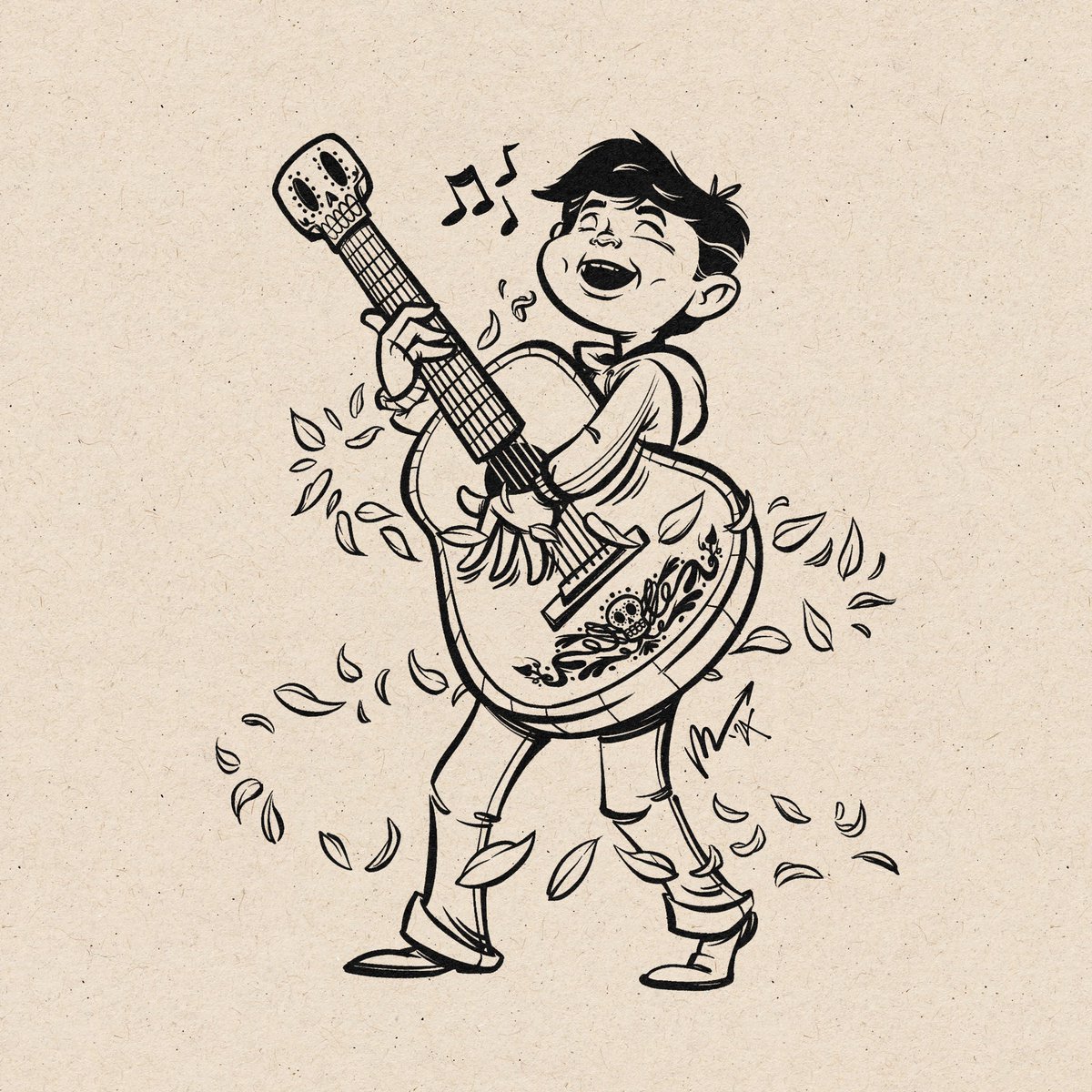 3VGRAFVIX's tweet photo. Miguel from Coco! #fanart #art #disney #illustration #artist https://t.co/cDoLmtkPuz