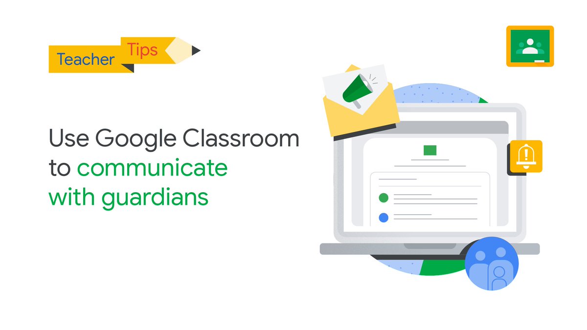 Looking for more ways to engage with guardians & bring them along on their child's learning journey? Use #GoogleClassroom to invite them to receive daily or weekly email summaries to track their students progress & stay up-to-date on class announcements: goo.gle/48FFUBL