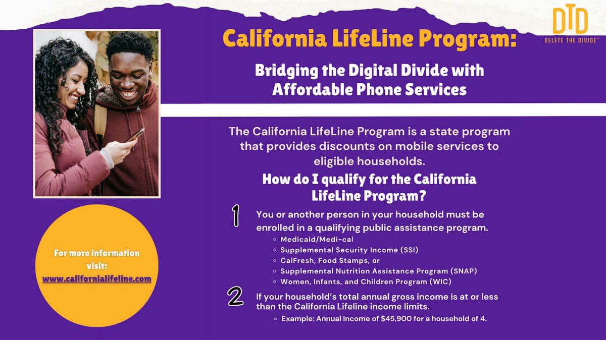 Empower your connection and embrace the savings! 📱💙 California LifeLine is your gateway to affordable phone services. Stay connected. #Save #CaliforniaLifeLine #AffordableConnectivity