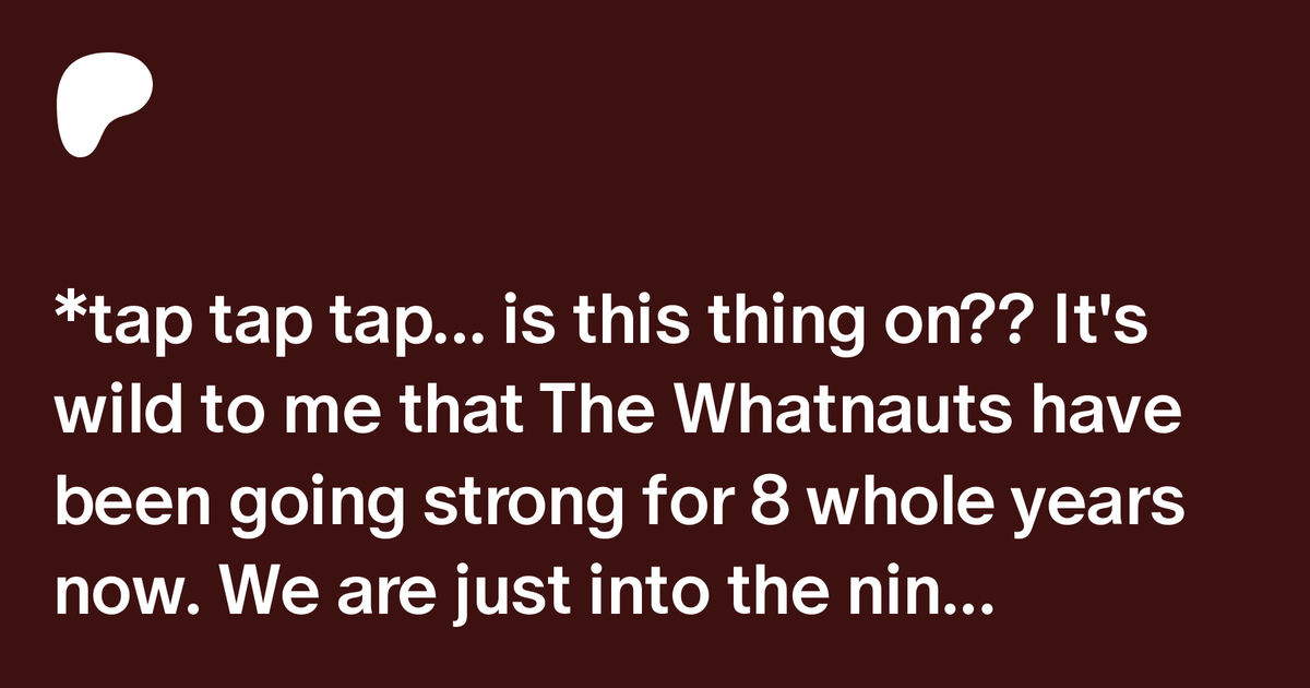 The Whatnauts tweet media
