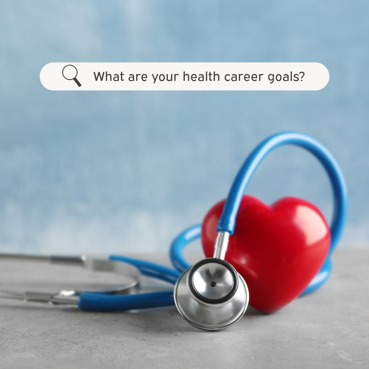Comment your health career goals.  Let's celebrate the new year and make resolutions based on these goals! #prehealth #premed #premedical #predental #preoptometry #preveterinary #prenursing #prephysicianassistant
