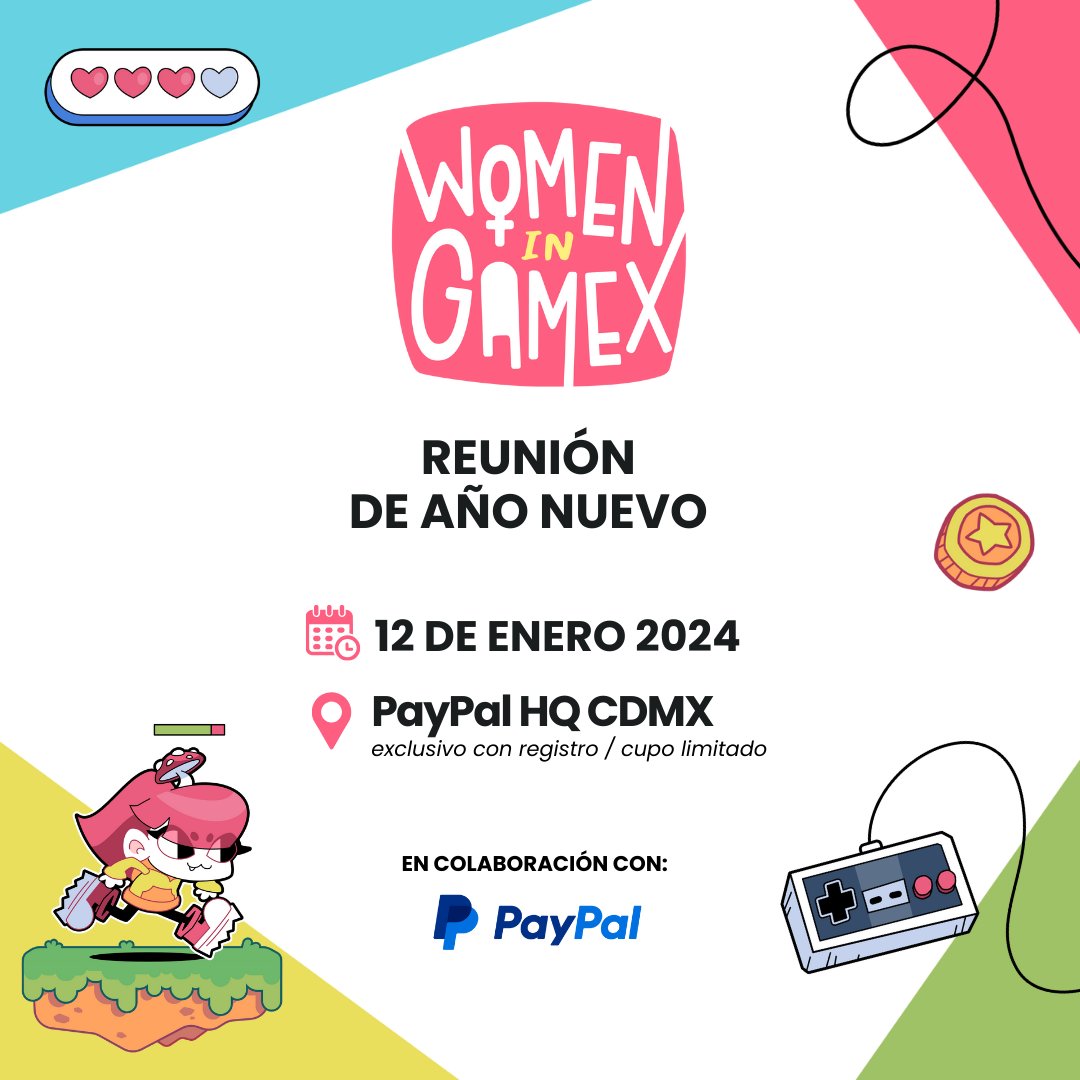✨Gracias a todas las chicxs de la comunidad que se registraron a nuestro evento en colaboración con PayPal🎉
Si aun no eres parte de nuestra comunidad, ¡Unete al Discord! Ahí te enterarás de todos nuestros eventos <3
👇👇
discord.gg/k39XdZDdRx