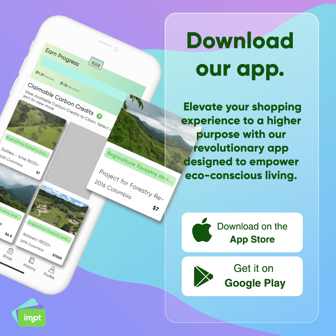 IMPT_token's tweet photo. 🌿 Elevate your shopping experience with sustainability in mind! 🛍️
Download the IMPT app today.
🍏 App Store: https://t.co/lx8JWaW4lA
📷 Google Play Store: https://t.co/XbnOGHzDCX
Join us for a brighter tomorrow! 🌎✨
#SustainableShopping #IMPTApp #GoGreen https://t.co/0mjdIPYWBF