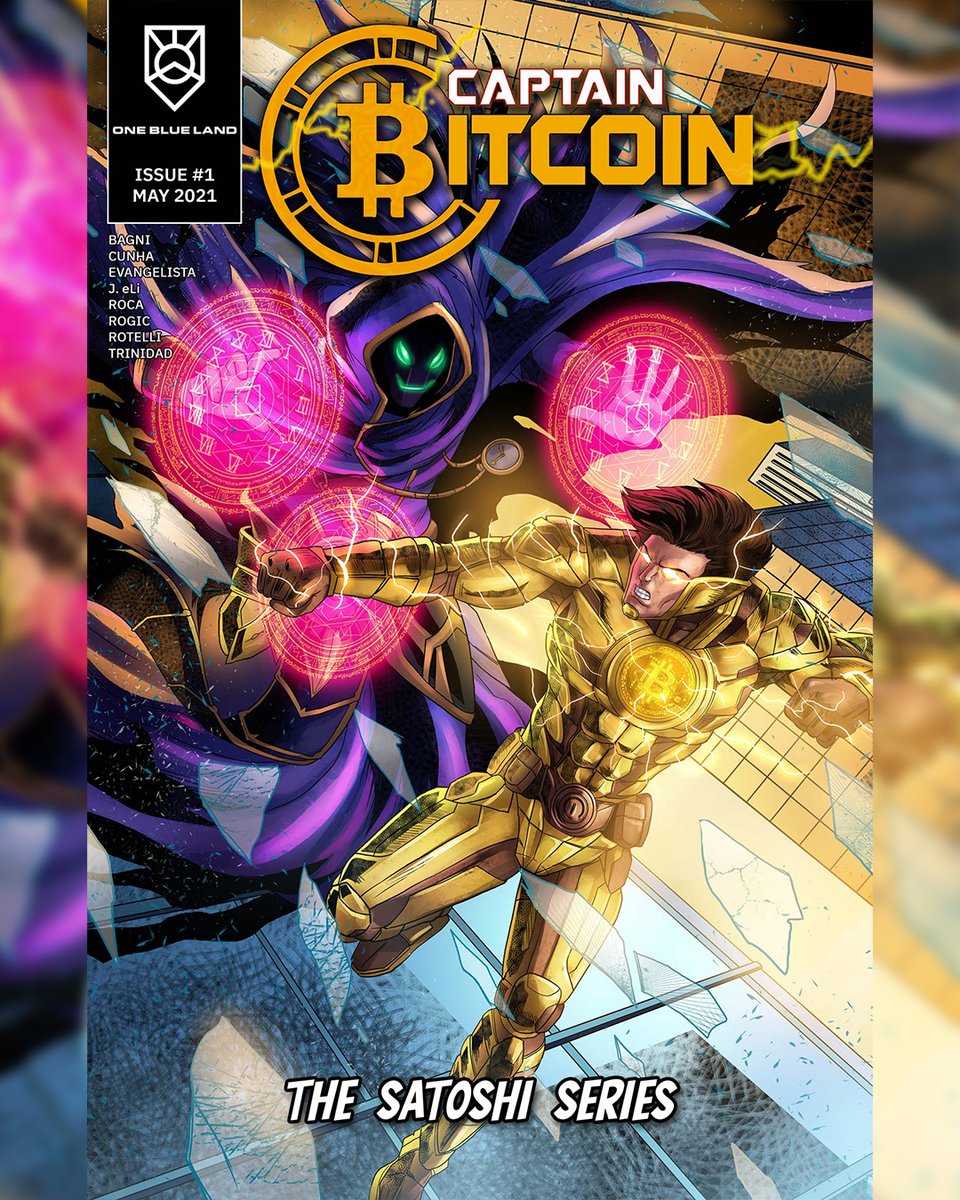 OneBlueLand's tweet photo. "CAPTAIN BITCOIN"
Issue: No. 1
Series: The Satoshi Series
Version: Limited Edition - Physical
Total Print Volume: 2000x physical copies
Pages: 48
Read or watch here: https://t.co/ZhAyza2U3Y
#captainbitcoin #comics #bitcoin https://t.co/Oui3hOwX3g