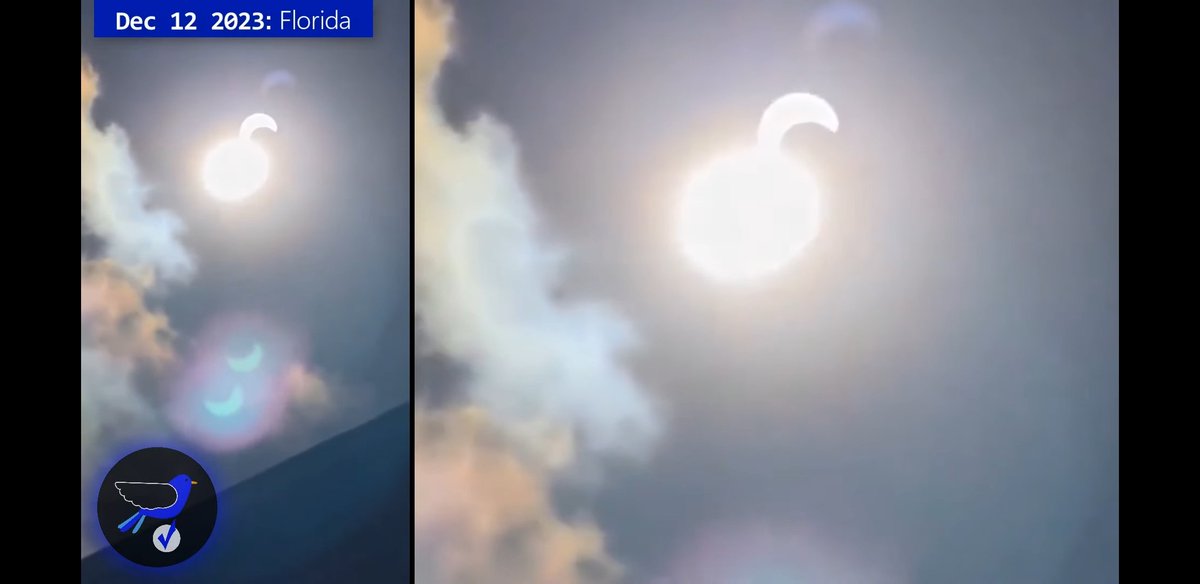 DemiPotvin's tweet image. Filmed from Florida Dec. 12, 2023 #POLESHIFT #TWOSUNS #THREESUNS #NIBIRU *Link to video in comments section below*