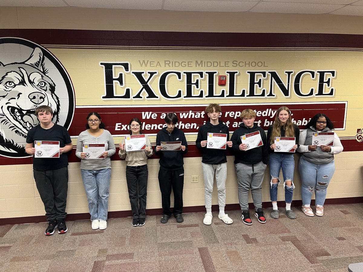 WeaRidge_AP's tweet photo. 8th Grade- Top 10 NWEA Most Improved Reading Scores https://t.co/b0iH9lT55J