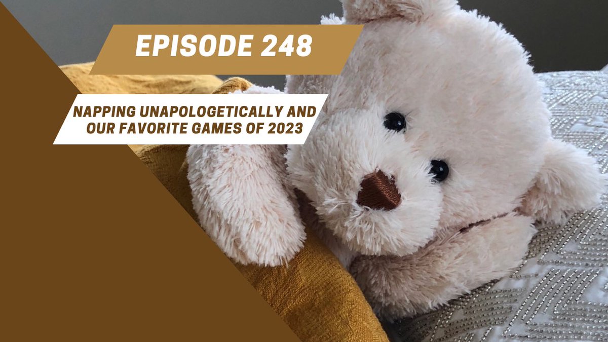 Episode 248 of the podcast “Napping Unapologetically and Our Top Games of 2023” is out! 

nymgamer.com/?p=18559
