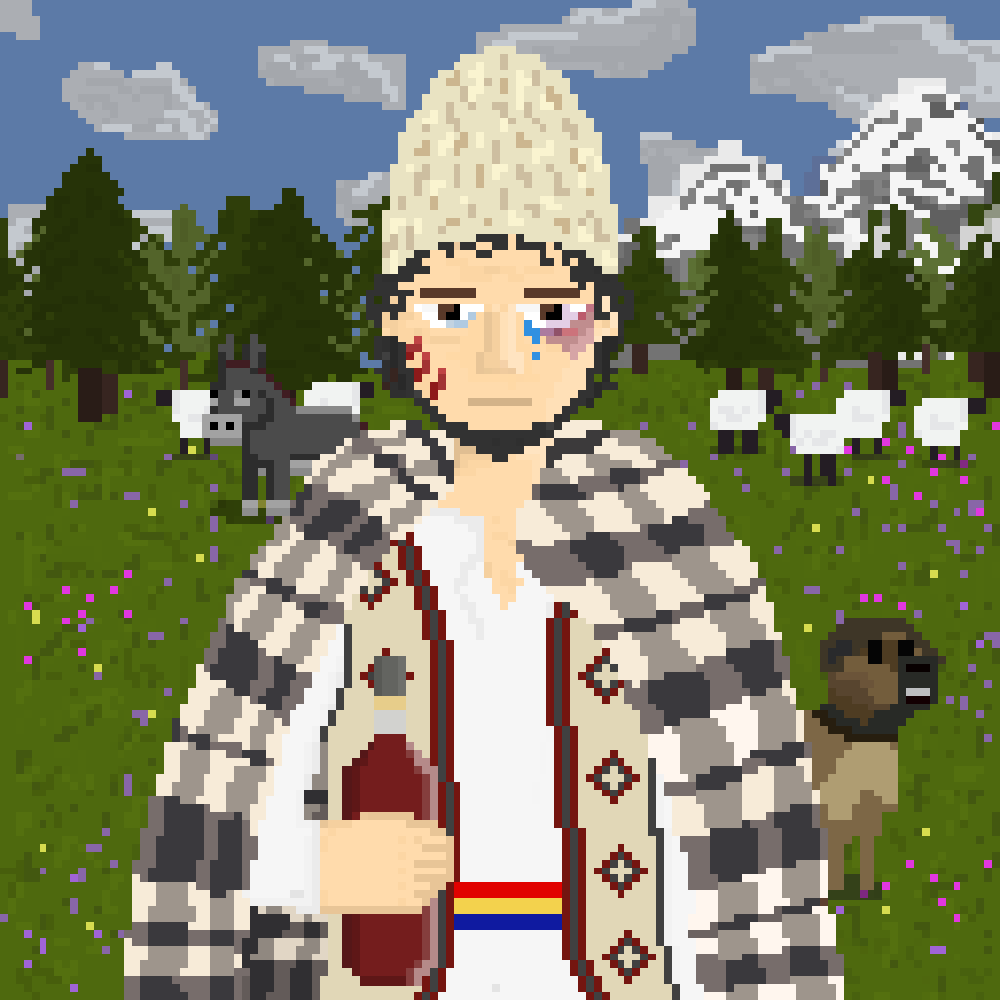 La multi ani Ionilor si Ioanelor!  
In zi de sarbatoare, un cioban pentru fiecare. 🇷🇴 🎉🐑

0.1 EGLD [6 - 7 Ianuarie]
xoxno.com/buy/Ciobani/Ci…