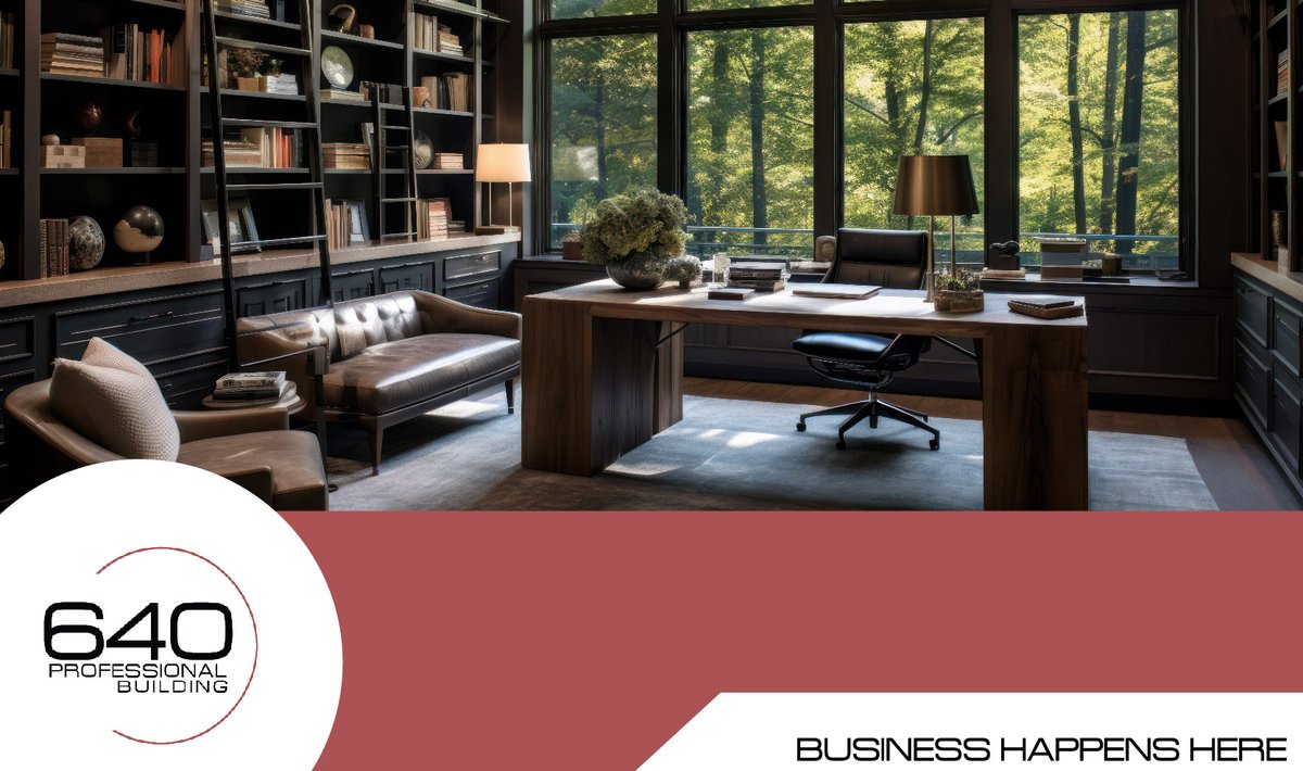 640PB's tweet photo. If you can envision it, we can create it for you! Our office spaces here at 640 Professional Building can either be one of 4 custom models and fully customizable for you and you or you and your team.

Business Happens Here!! https://t.co/Oc53CkWfHq