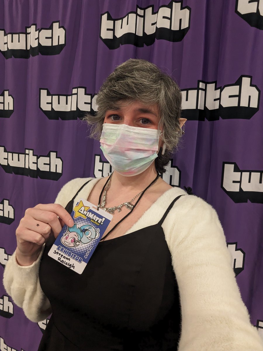 I'm at Animate! Hanging out at the <a href="/Twitch_Raleigh/">Raleigh Community MeetUp, Powered by Twitch</a> booth until 8!