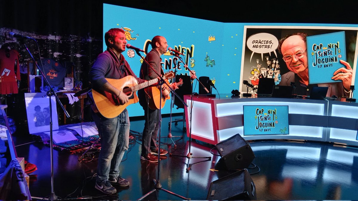 Un plaer estar un any més amb un artista <a href="/u98music/">U98 MUSIC</a> al programa tant especial de la <a href="/SERCatalunya/">SER CATALUNYA</a>. 
Actuació de JORDI NINUS i el seu himne composat pel #CapNenSenseJoguina  "Un somriure innocent" 👇🏼
open.spotify.com/album/2njzldIP…