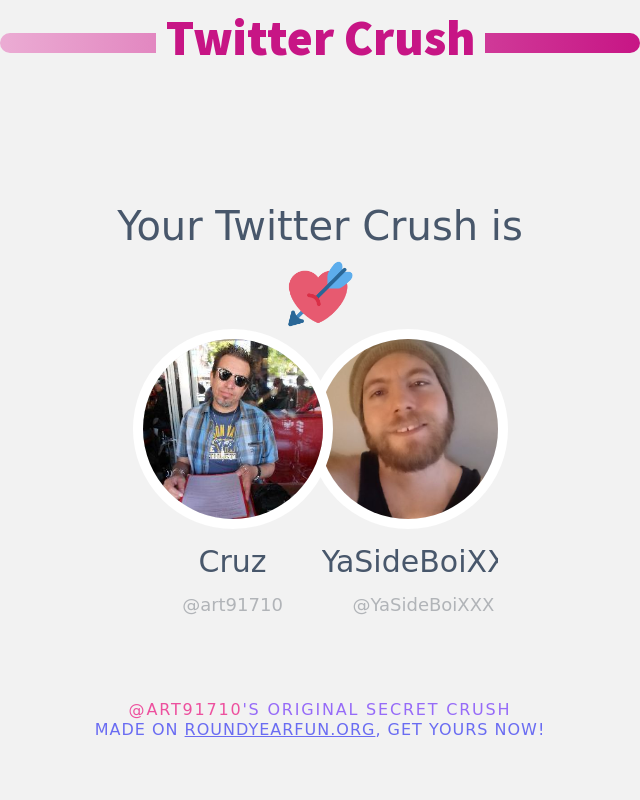 art91710's tweet photo. My Twitter Crush is: @YaSideBoiXXX

➡️ https://t.co/WqcKgeRkQI https://t.co/oBstQS5tqS