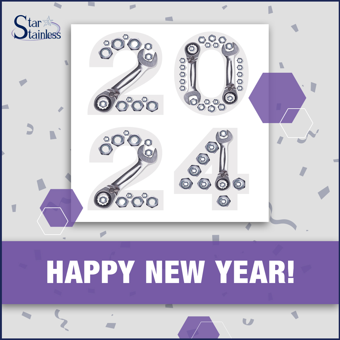 STARStainlessCo's tweet photo. Kick off the new year with high quality fasteners and top-of-the-line service.
#STARStainless https://t.co/XzsMsgGukX
