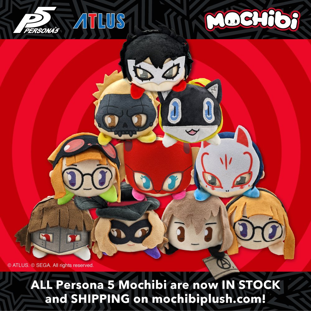 InfinifanInc's tweet photo. Finally! Our entire #Persona5 #P5 mochibi collection is IN STOCK! https://t.co/SYmdol8PIw https://t.co/gUp29oq0x5