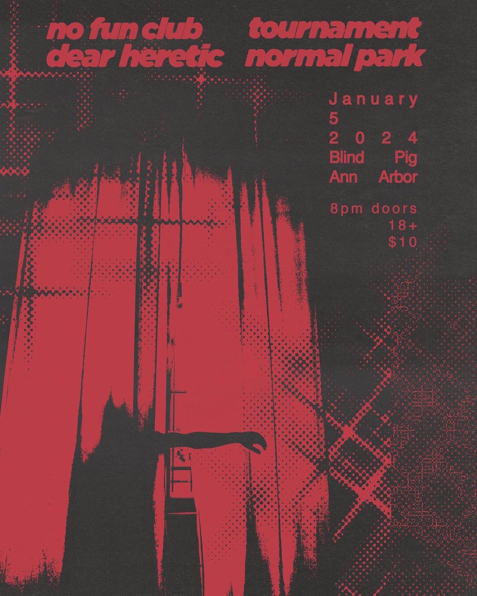 unfortunately we have to drop this show tonight due to covid, but <a href="/allmyfrndzRgoth/">allmyfriendsaregothandidrc</a> will be taking our place. get skramzy tonight with them, <a href="/DearHereticMI/">-dh- more like DEAD heretic</a>, @nofunclubmi, and Normal Park at the blind pig, nerds