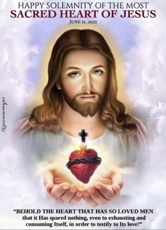 shakugeon's tweet photo. May the 💘Most Sacred
Heart of Jesus, be praised,
loved, honored, and glorified
throughout the whole world,
now and forever ! Amen ! 🙏
💘Sacred Heart of Jesus,
have mercy on us.
💘イエズスの聖心
我らをあわれみ給え🙏
1月5日(金)初金
#FirstFriday 💘
#FirstFridayDevotion 💘 https://t.co/eH1ysvH3Vh