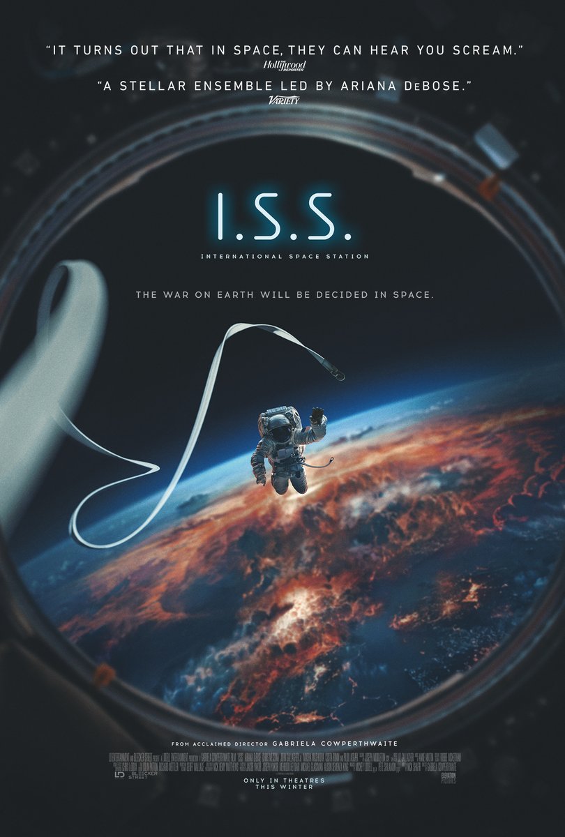 BenMkWrites's tweet photo. This winter, the war on earth will be decided in space. Follow us, RT + Reply w/ your city to enter to #win passes to an advance screening of the sci-fi thriller #ISSMovie, taking place January 17 in #Toronto &amp; #Vancouver! https://t.co/jfLYOISPEN
