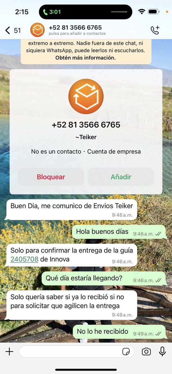 ElPedroVilla's tweet photo. @innovasport He estado marcando a @innovasport y están saturadas sus líneas, por lo que entiendo tuvieron un problema con la paquetería que contrataron #Teiker hace dos semanas subí una queja de que no me había llegado el producto y el día de hoy ya me colgaron 5 veces el teléfono #Nocompren https://t.co/gEhQFvIfOO