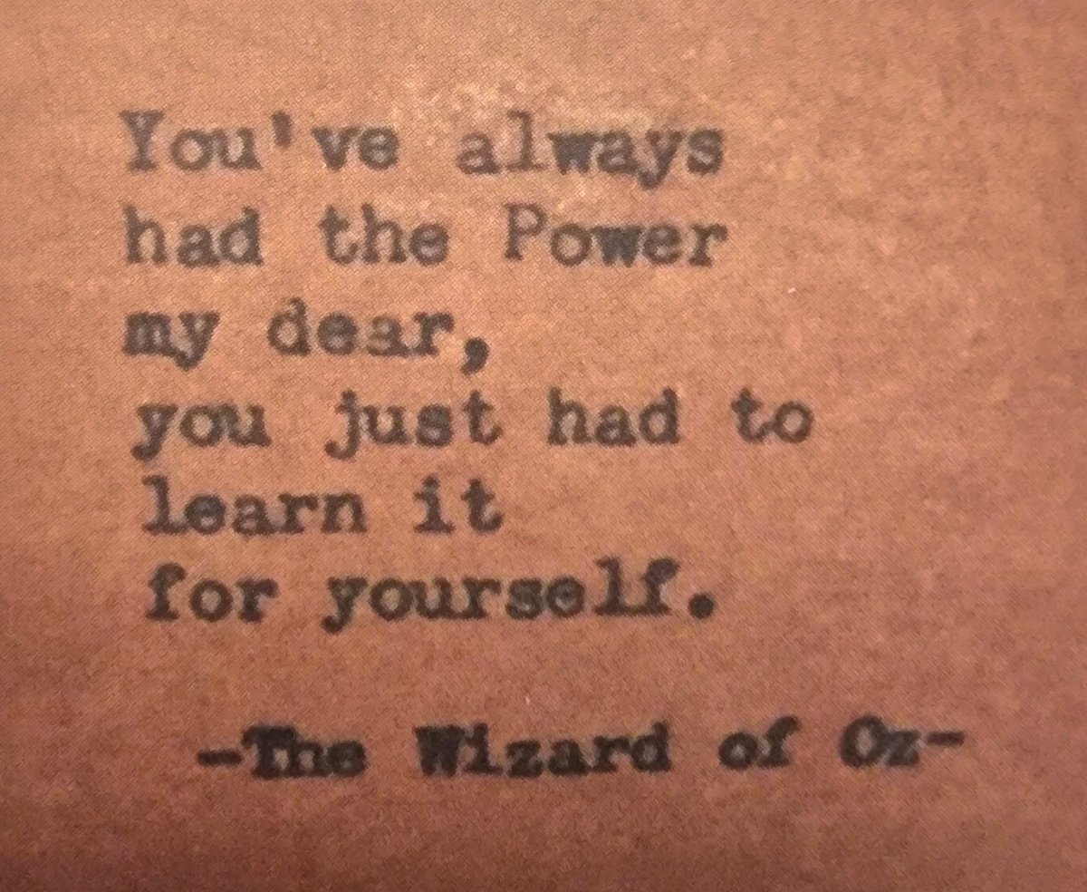 January Quote - this is the sticker in my two page month spread for January. It's such a simple yet ultimately powerful sentence, I love it. I'm glad my random shuffle had me starting 2024 with this. 🥰 xx #quote #thewizardofoz #selfawareness #power