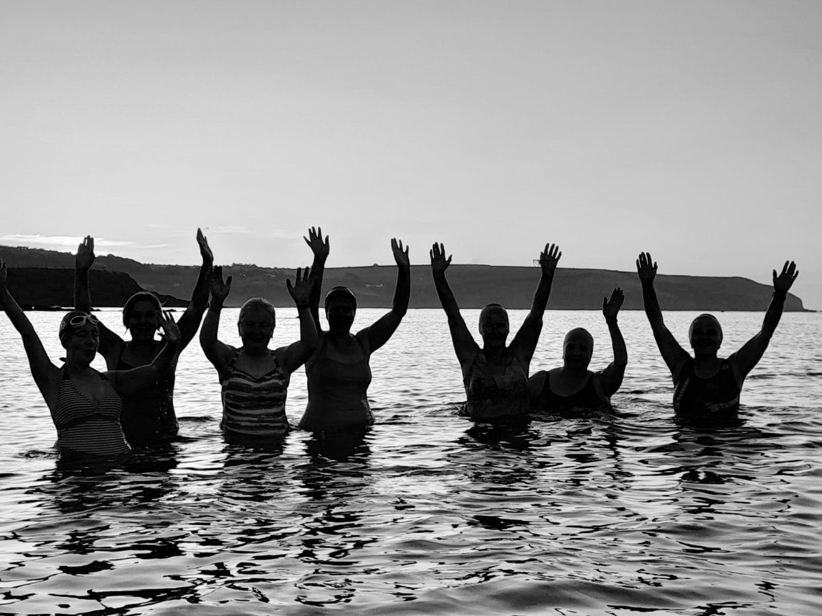 Cove swimmers in Abbeyside hold annual *Snámh na Mbán* in aid of the Woman’s Refuge in Wford City, Oasis House.They provide such a vital service for woman &amp; children of Wford. Donations  would be greatly appreciated . Many thanks Noelle ( aka my mam ) &amp; the Cove Swimmers.