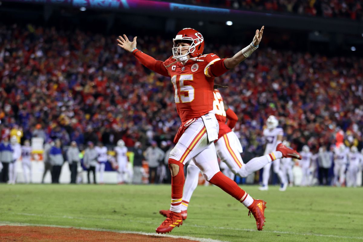 ClayWendler's tweet photo. Playoff records Mahomes can reach this season.

426 yds to pass Marino
880 yds to pass Elway
1,282 yds to pass Brees.

2 TD to pass Roethlisberger
3 TD to pass Brees
6 TD to pass Manning
10 TD to pass Favre
11 TD to pass Montana

1 win to pass Aaron Rodgers
3 wins to pass Favre, Staubach and Roethlisberger
4 wins to pass Manning, Young, Elway and Bradshaw

With the right postseason run, only Joe Montana and Tom Brady will be better postseason QBs than our Patrick Mahomes. 

Greatness, dawg.