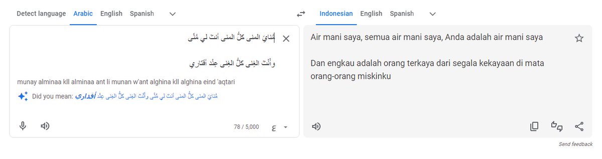 Google translate.