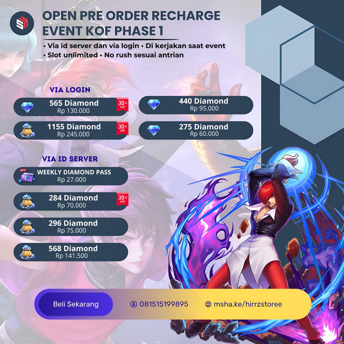 Yok gasss terakhir po jam 9 pagi niich, yang mau ikutan po gasken aja link ada di bio

#zonauang #zonajajan