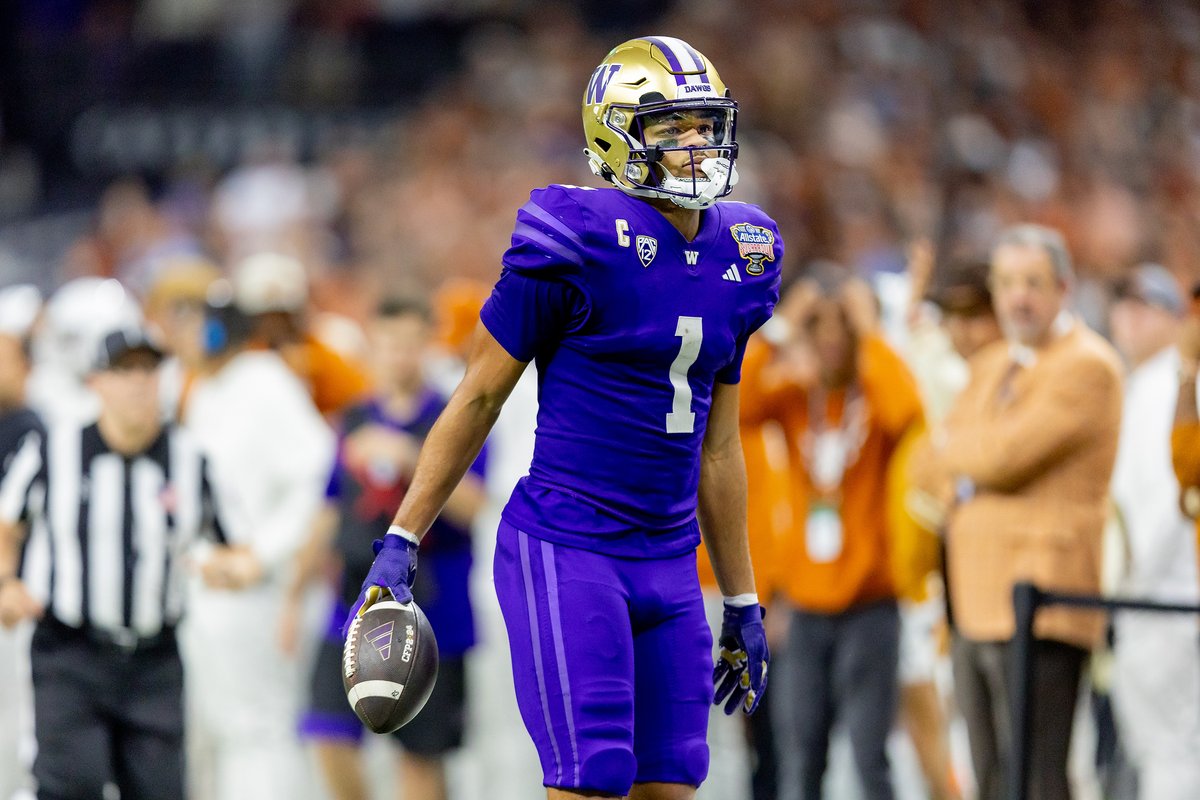 Rome Odunze is smooth! <a href="/UWAthletics/">Washington Athletics</a> <a href="/UW_Football/">Washington Football</a> <a href="/RomeOdunze/">Rome Odunze</a> <a href="/Softykjr/">Dave “Softy” Mahler</a> <a href="/SugarBowlNola/">Allstate Sugar Bowl</a>