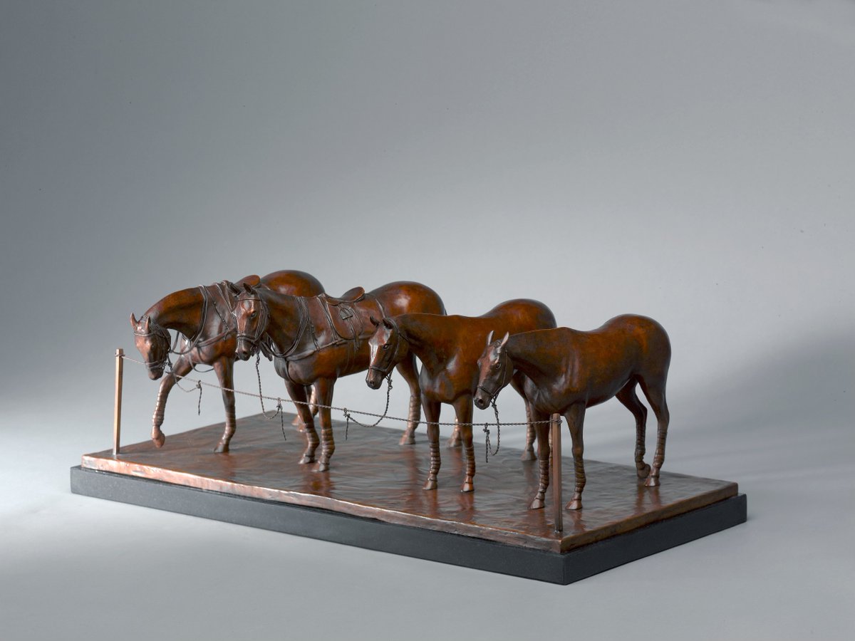 poloart's tweet photo. "Pony Lines"
Limited Edition of 9, only two available in the Edition
10 ½” x 27 ½” inches
Signed
$22,000
Bronze by George Bingham
For inquires, please email: info@chisholmgallery.com or call: 845.505.1147 https://t.co/5pdmILb6wY
