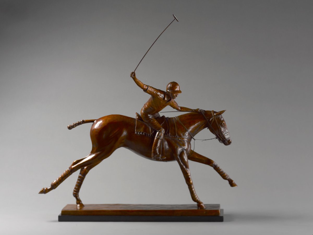poloart's tweet photo. "Offside Forehand"
Limited Edition of 9, seven available in the Edition
27” x 27” inches
Signed
$22,000
Bronze by George Bingham
For inquires, please email: info@chisholmgallery.com or call: 845.505.1147 https://t.co/MDuUkdzgJa