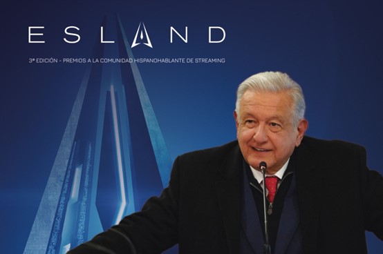 PortavozChiapas's tweet photo. #VIRAL
Luego de que #StreamCharts dio a conocer que el presidente #LópezObrador fue el ‘streamer’ latinoamericano más visto en el 2023, los organizadores de los premios ESLAND podrían incluir a #AMLO en la nominación a #StreamerdelAño. https://t.co/tztZI4seMk