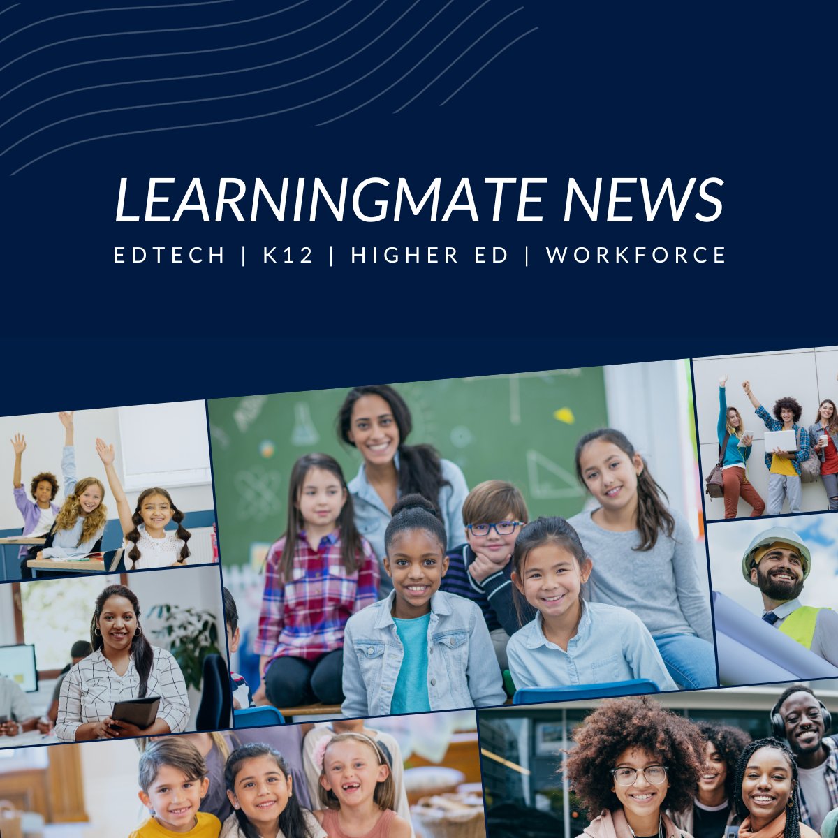The January Newsletter is here! hubs.la/Q02ftkWJ0 This edition includes industry news, blogs, and our 2023 year-end video. Subscribe today! learningmate.com/newsletter #LearningMateNews #EdTech #HigherEd #K12 #Workforce #GrowBoldly