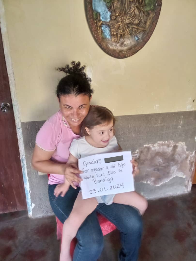 Blessed weekend for the Crypto X Fam, here getting back to the charity work starting the year full of blessings.

Today a Legend anon Crypto brother is supporting Maria a little girl with down syndrome to update all her medical check ups such as echocardiogram

God is Good 💙👑